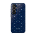 NAVY POLKA DOT
