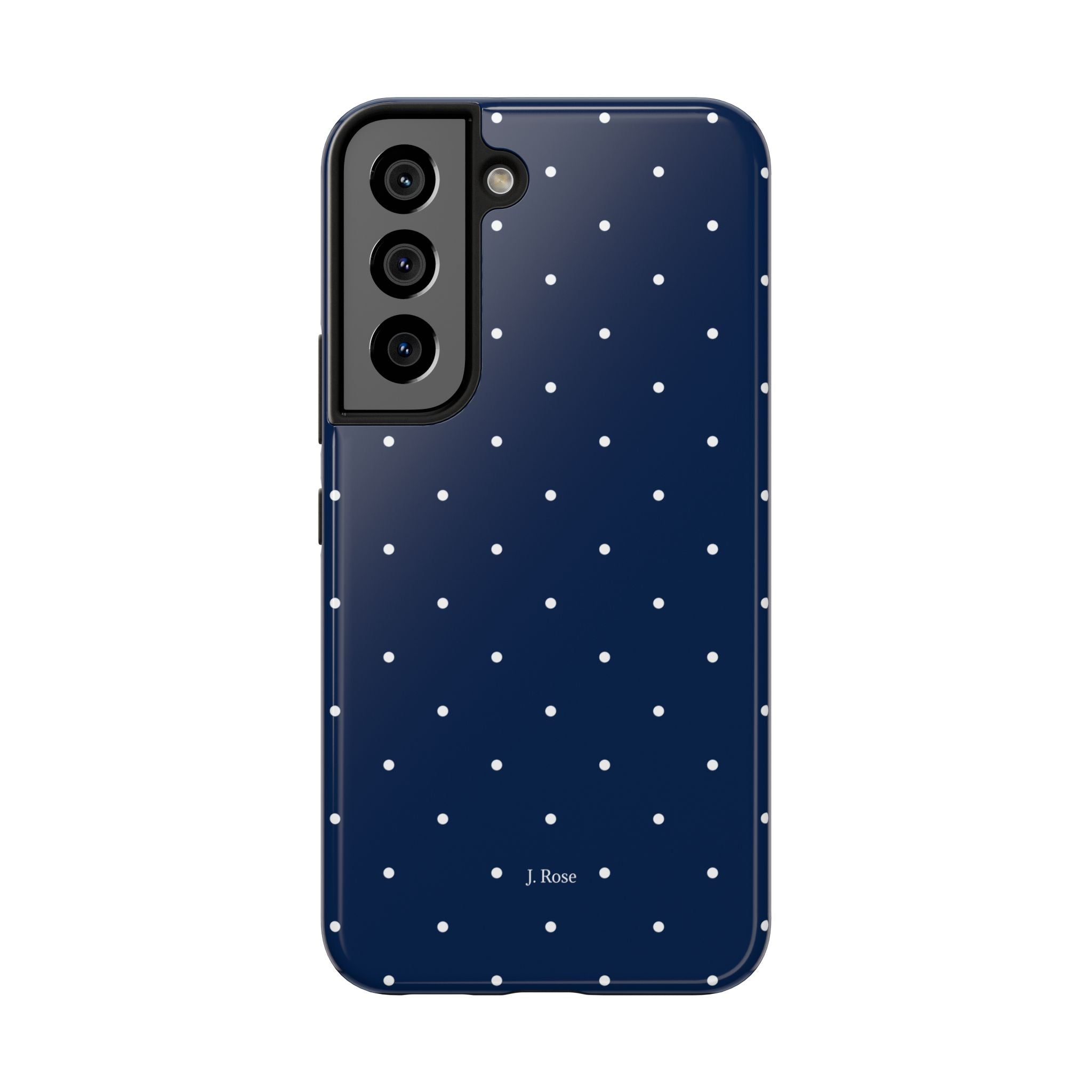 NAVY POLKA DOT