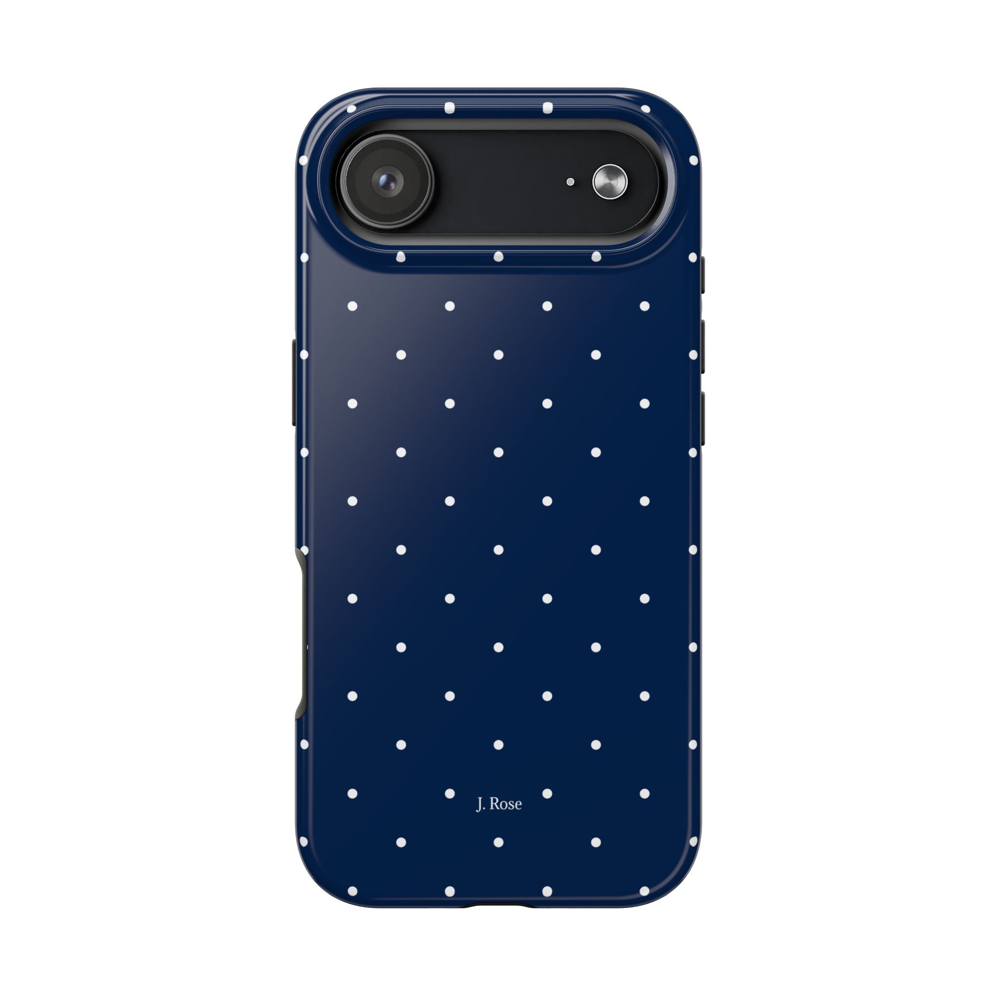 NAVY POLKA DOT